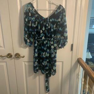 Blue spotted dress/tunic